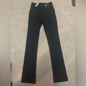 NWT Express Mid Rise Dark Wash Rinse Skyscraper Jeans